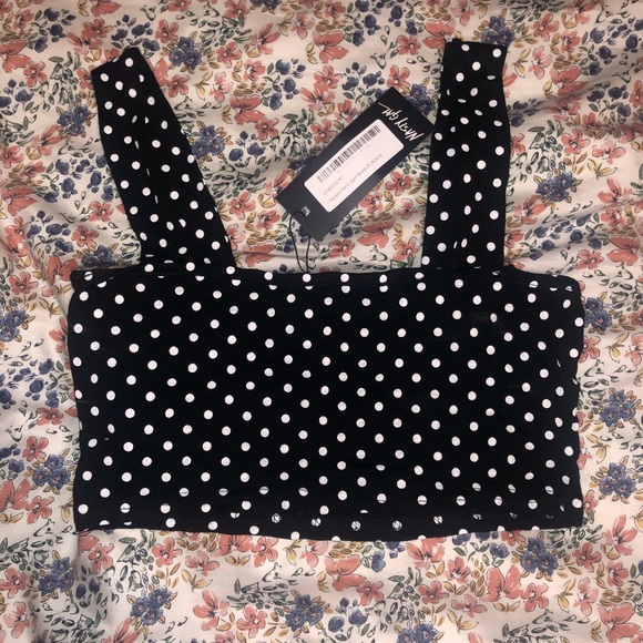 Nasty Gal Tops - Nasty Gal Polka Dot Top